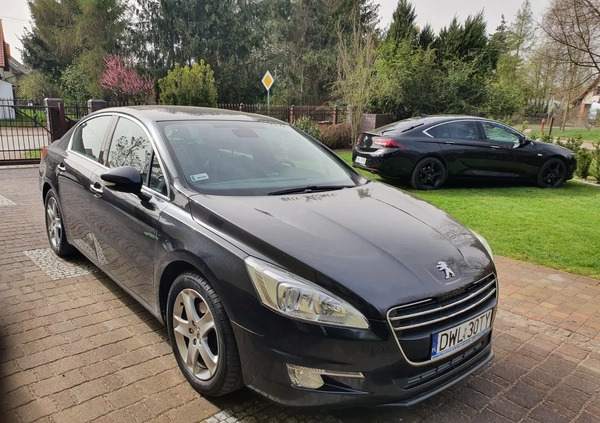 Peugeot 508 cena 22000 przebieg: 162259, rok produkcji 2011 z Legnica małe 67